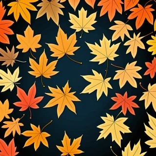 autumn leaves iphone wallpaper