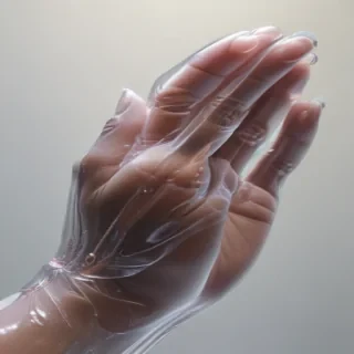 transparent prayer hands