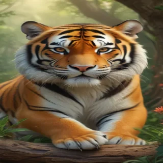 cartoon tigers
