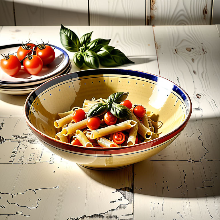 pasta bowl made in italy