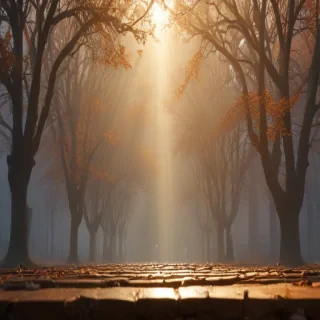 january background