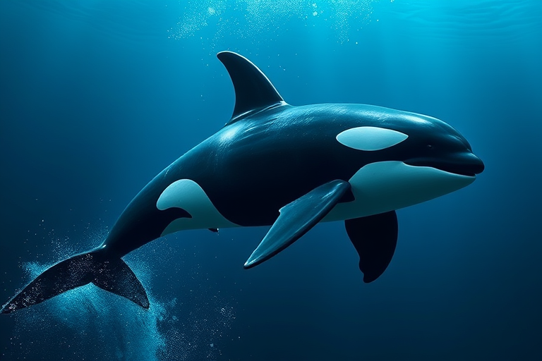 wallpaper orca