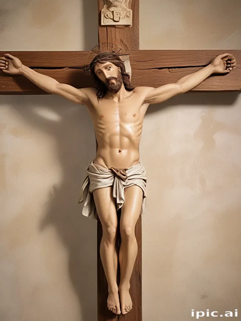 image of jesus on a cross