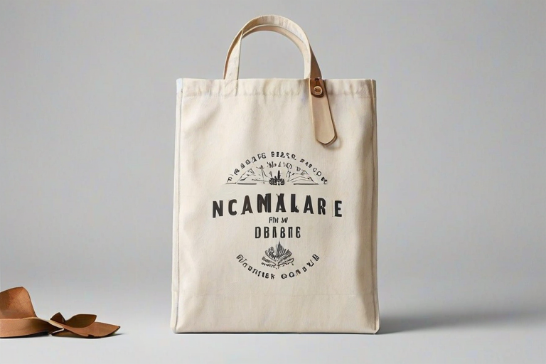 canvas bag mockup