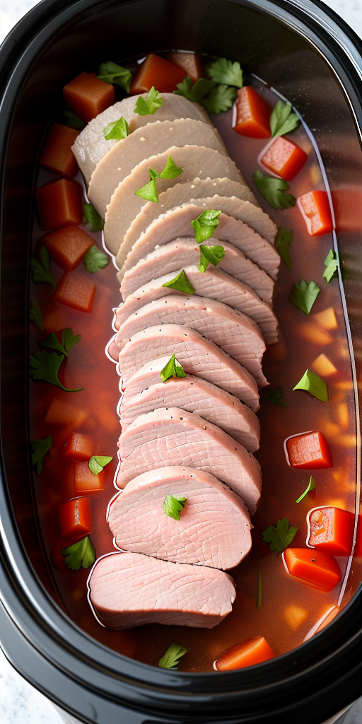 frozen pork tenderloin in crock pot