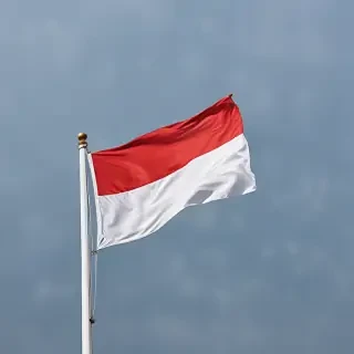 red and white flag