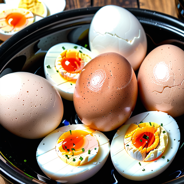 crock pot hard boiled eggs