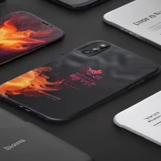 mockup case iphone