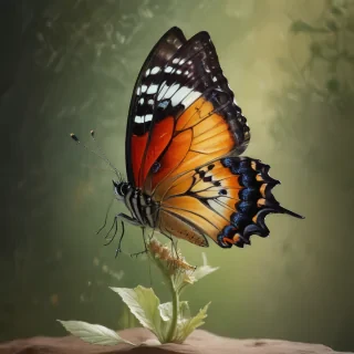 butterfly draing