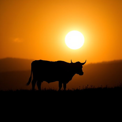cow silhouette