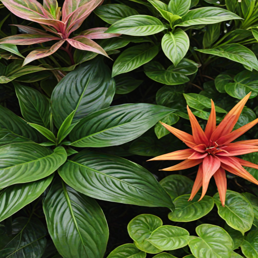zoom background plants