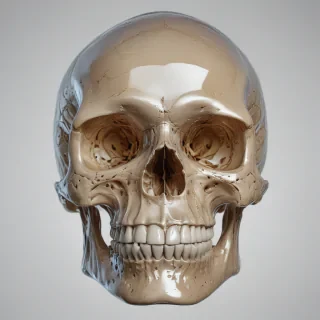 transparent skull png