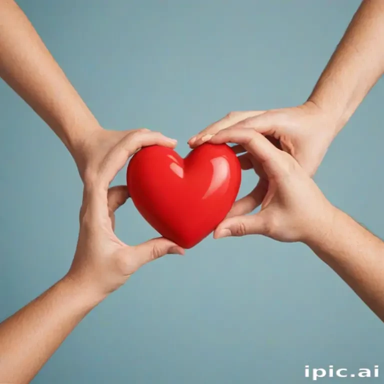 heart hands clipart