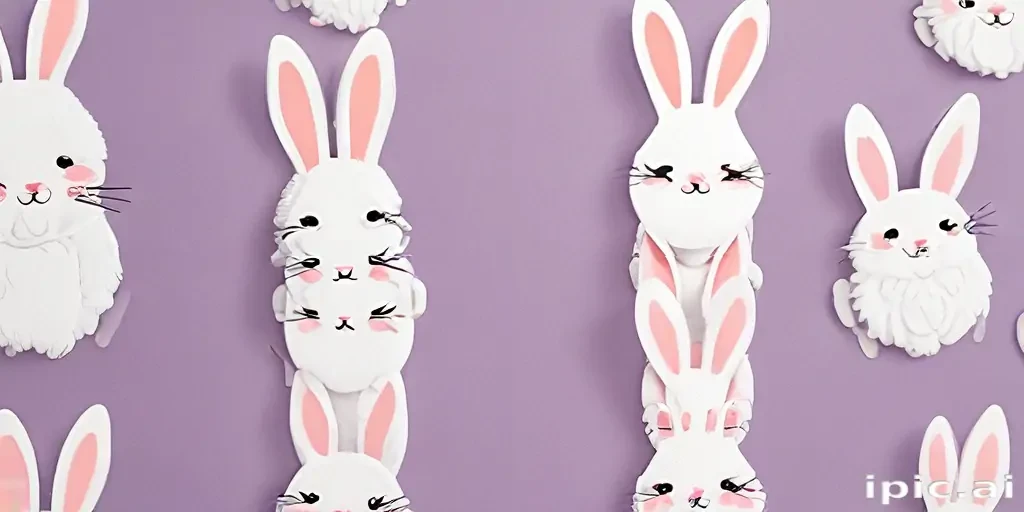 cute bunny background