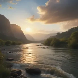 background river