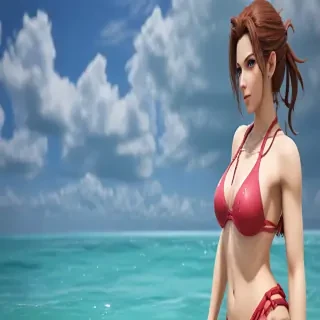 aerith gainsborough bikini