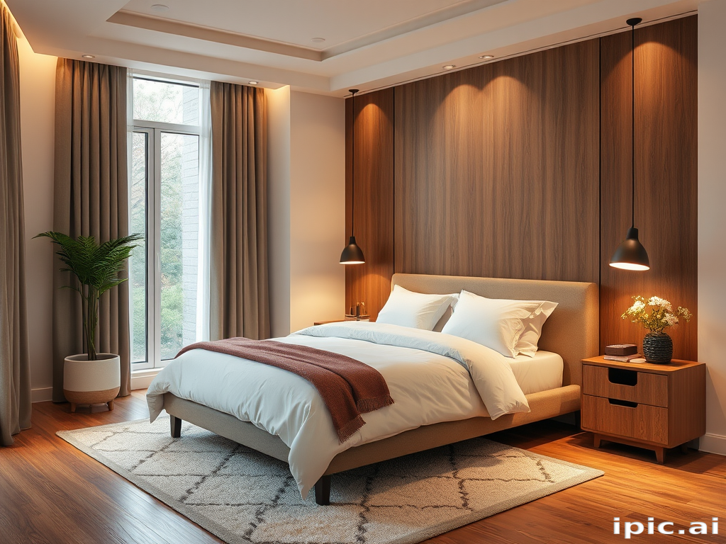 background of a bedroom
