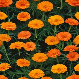 marigolds transparent
