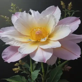 aesthetic flower painting