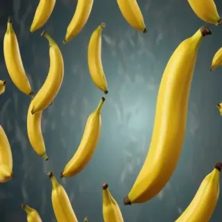 cartoon banana