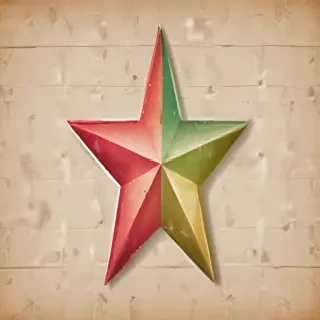 christmas star clipart