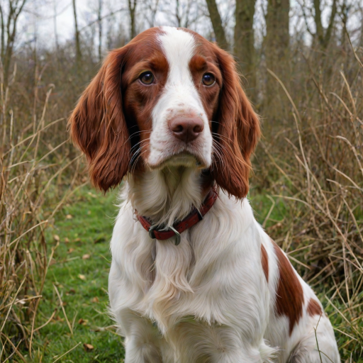 irish red and white setter