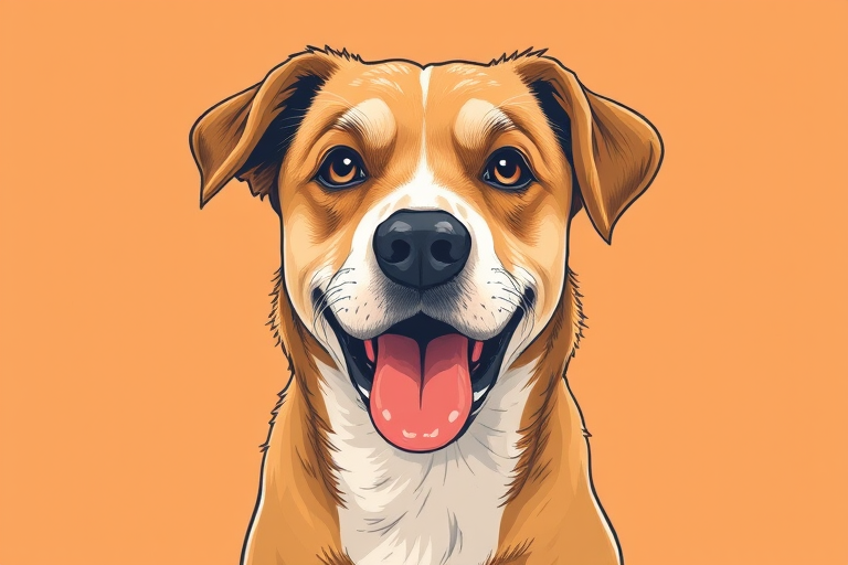 dog illustration
