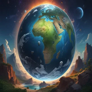 cartoon picture planet earth