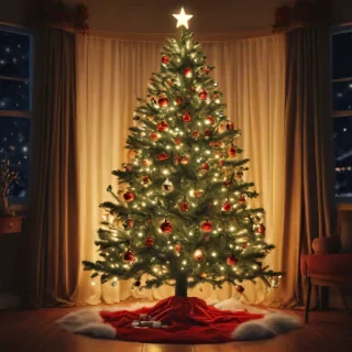 christmas background tree