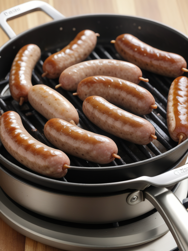 how to cook brats in a pan with water