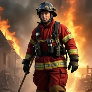 wallpaper fireman