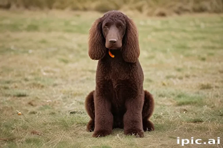 irish water spaniel
