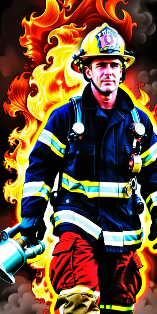 fire fighter wallpaper
