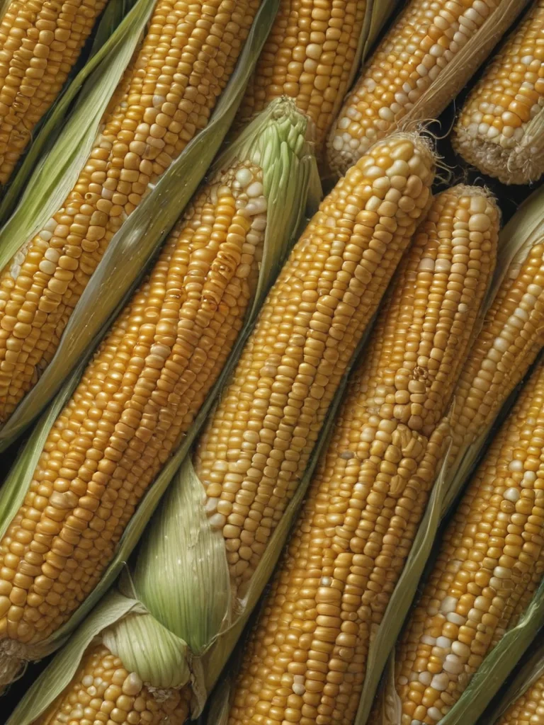 corn drawing