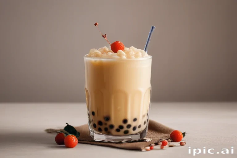milk tea boba wallpaper