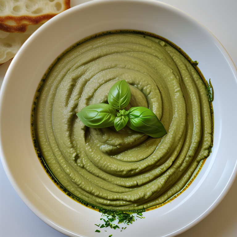the italian basil paste ran away with it