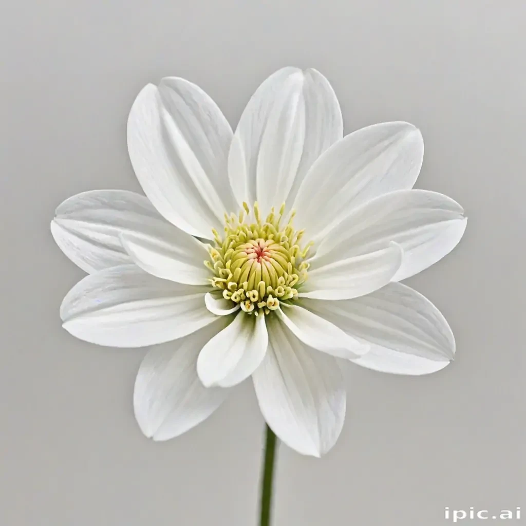 white flower transparent