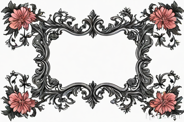 aesthetic border png