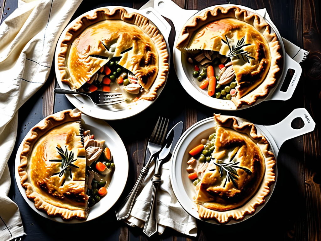 what to serve with chicken pot pie