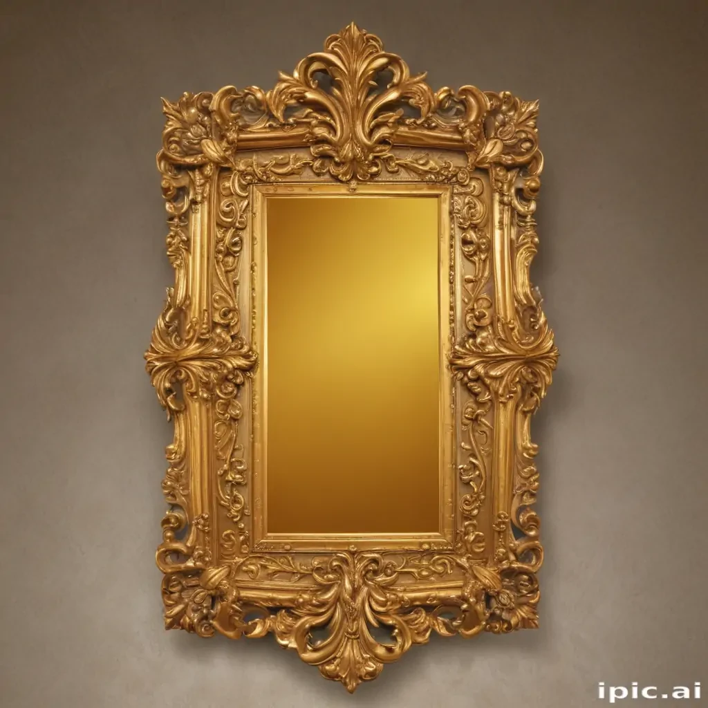 fancy gold frame