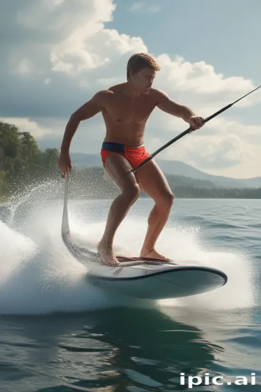 water skiing