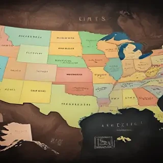 united states map