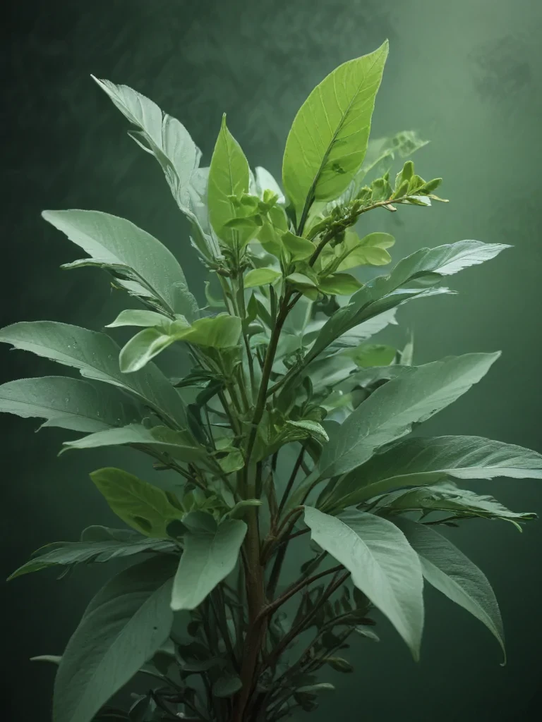 sage green backround