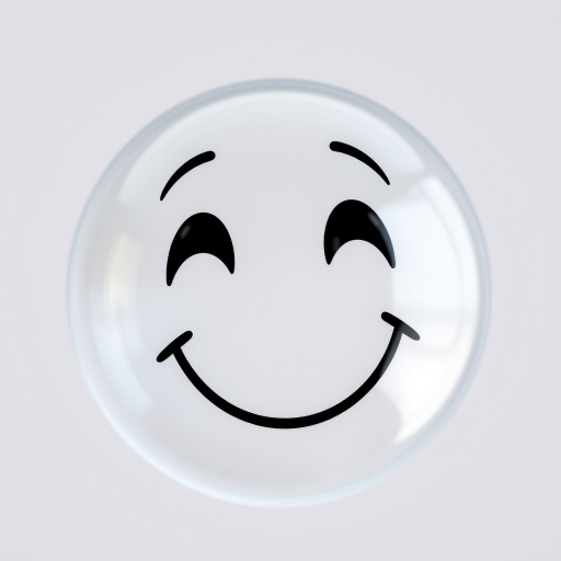 transparent happy face