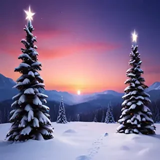 astetic christmas wallpaper