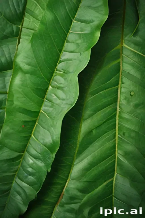 green leaf background
