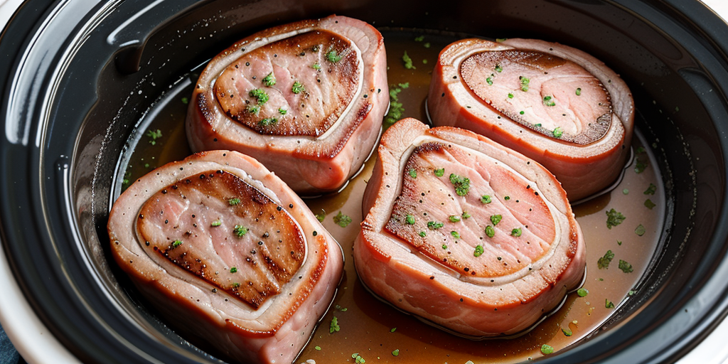 frozen pork chops in slow cooker