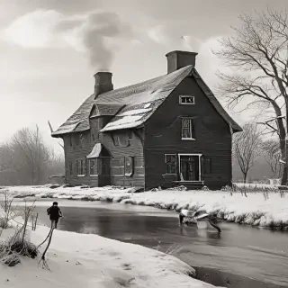 vintage winter pictures