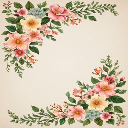 clipart floral border