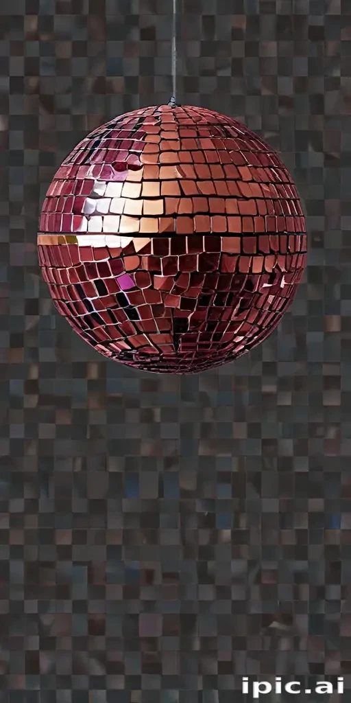 transparent background disco ball png